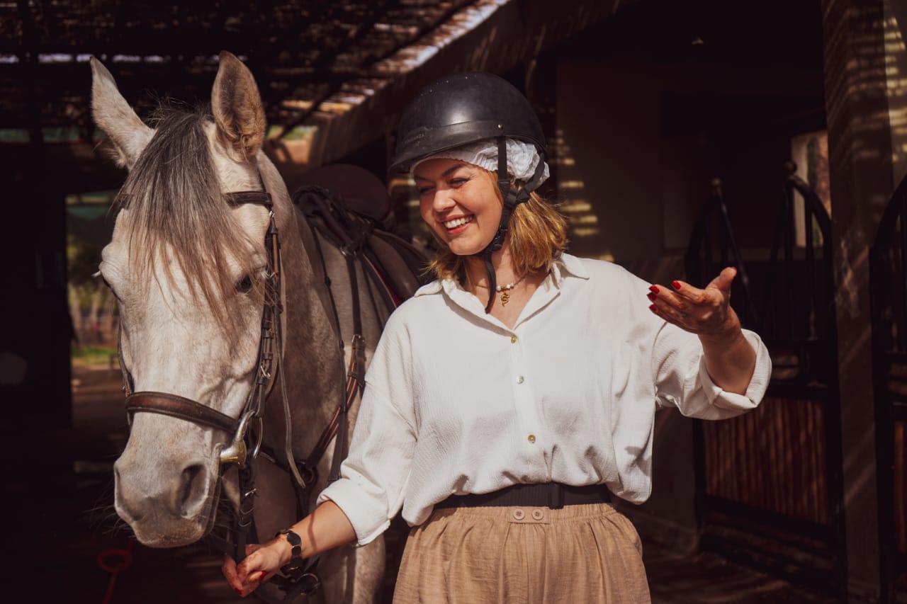 Balade à cheval à Marrakech dans la Palmeraie
