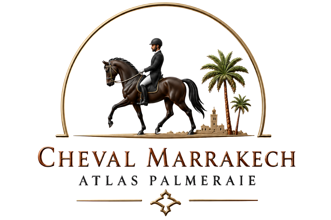 Cheval Marrakech Atlas Palmeraie